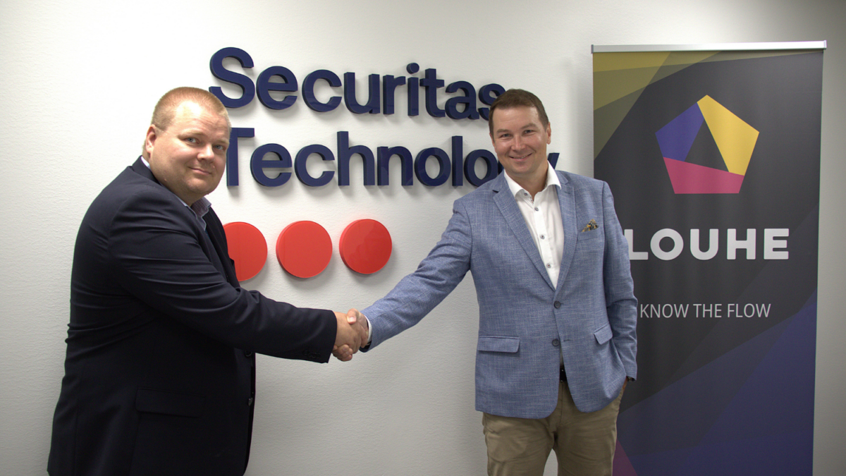 Louhe and Securitas Technology partnership.